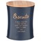 Емкость для сыпучих продуктов agness "Navy style" 14 см H=16 см - фото 299556