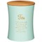 Емкость для сыпучих продуктов agness "Meadow"  "чай" D=11 см H=14 см - фото 299683