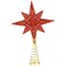 Верхушка на елку "Звезда" коллекция "red&gold"H=18 см - фото 300768