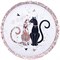 Поднос сервировочный agness "Парижские коты"  33*2,1 см - фото 301914