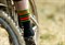 Водонепроницаемые носки DexShell Ultra Dri Sports Socks XL (47-49) с оранжевой полосой - фото 309187