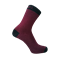 Водонепроницаемые носки DexShell Ultra Thin Crew L (43-46), бордовый/черный - фото 309327