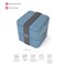 Ланч-бокс mb square denim - фото 310662
