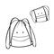 Мешок детский mysac abc friends blue - фото 310772