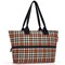 Сумка shopper e1 glencheck red - фото 311207