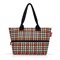 Сумка shopper e1 glencheck red - фото 311209