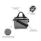 Сумка allrounder cross twist silver - фото 311278
