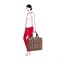 Сумка складная mini maxi touringbag glencheck red - фото 311369