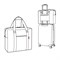 Сумка складная mini maxi touringbag glencheck red - фото 311370