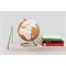 Глобус cork globe, белый, ?25 см - фото 311717