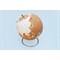 Глобус cork globe, белый, ?25 см - фото 311722