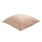 Подушка декоративная из хлопкового бархата цвета пыльной розы из коллекции essential, 45х45 см - фото 312234