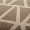Полотенце жаккардовое банное с авторским дизайном geometry, коричнево-бежевое wild, 70х140 см - фото 312281