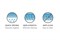 Щетка для мытья посуды cleantech с запасной насадкой синяя - фото 314090