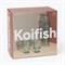 Набор подарочный из 4-х стаканов koifish, мятный - фото 314545