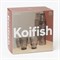 Набор подарочный из 4-х стаканов koifish, серый - фото 314551