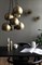 Люстра ball, 7 плафонов, античная латунь, матовое покрытие - фото 315236