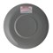 Блюдце cafe concept d 14 см темно-серое - фото 316877
