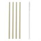 Набор из 4 соломинок из бамбука и щеточки colour - фото 316943