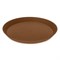 Тарелка connect, organic, ?20,5 см, коричневая - фото 316991