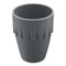 Кружка для капучино connect, organic, 300 мл, темно-серая - фото 317314