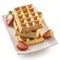 Форма для приготовления вафель waffel classic силиконовая красная - фото 318289