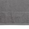 Полотенце банное фактурное серого цвета из коллекции essential, 90х150 см - фото 319605