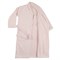 Халат банный из чесаного хлопка цвета пыльной розы из коллекции essential, m - фото 319625