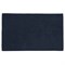 Коврик для ванной ворсовый из чесаного хлопка темно-синего цвета из коллекции essential, 50х80 см - фото 319677