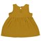 Платье без рукава из хлопкового муслина горчичного цвета из коллекции essential 24-36m - фото 321169