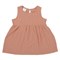 Платье без рукава из хлопкового муслина цвета пыльной розы из коллекции essential 24-36m - фото 321195
