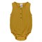 Боди из хлопкового муслина горчичного цвета из коллекции essential 3-6m - фото 321207