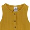 Боди из хлопкового муслина горчичного цвета из коллекции essential 9-12m - фото 321234