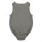 Боди из хлопкового муслина серого цвета из коллекции essential 12-18m - фото 321274