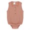 Боди из хлопкового муслина цвета пыльной розы из коллекции essential 6-9m - фото 321288