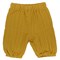 Шорты из хлопкового муслина горчичного цвета из коллекции essential 18-24m - фото 321497