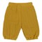 Шорты из хлопкового муслина горчичного цвета из коллекции essential 24-36m - фото 321508