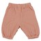 Шорты из хлопкового муслина цвета пыльной розы из коллекции essential 24-36m - фото 321590