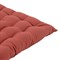 Подушка на стул из хлопка терракотового цвета из коллекции prairie, 40х40 см - фото 321952