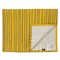 Дорожка на стол из хлопка горчичного цвета с принтом Полоски из коллекции prairie, 45х150 см - фото 322087
