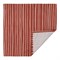 Салфетка сервировочная из хлопка терракотового цвета с принтом Полоски из коллекции prairie, 45х45 с - фото 322129