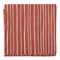 Скатерть из хлопка терракотового цвета с принтом Полоски из коллекции prairie, 170х170 см - фото 322180
