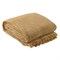 Покрывало вафельное из хлопка светло-коричневого цвета  из коллекции essential, 180х250 см - фото 322384
