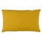 Подушка декоративная из хлопка горчичного цвета с авторским принтом из коллекции freak fruit, 30х50 - фото 322435