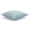 Чехол на подушку из фактурного хлопка голубого цвета с контрастным кантом из коллекции essential, 45 - фото 322473