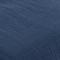 Покрывало легкое из хлопка темно-синего цвета с контрастной каймой из коллекции essential, 180х250 с - фото 322504