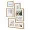 Набор из 4 фоторамок mingle gallery дерево - фото 322889