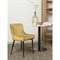Стул calvin, велюр, желтый - фото 326902