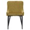 Стул calvin, велюр, желтый - фото 326906
