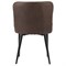 Стул calvin, экокожа, темно-коричневый - фото 326926